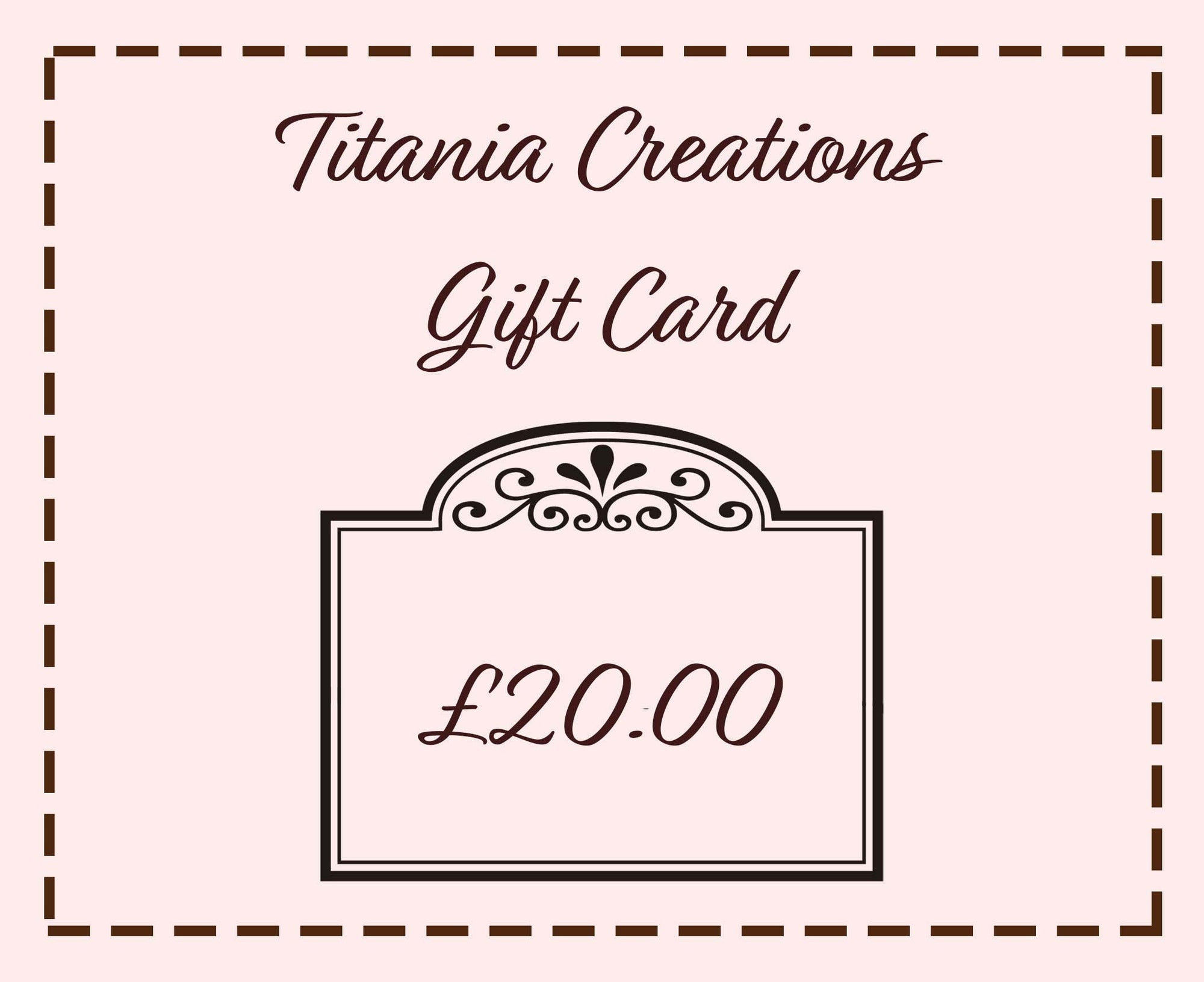 Gift Cards £20.00 Card