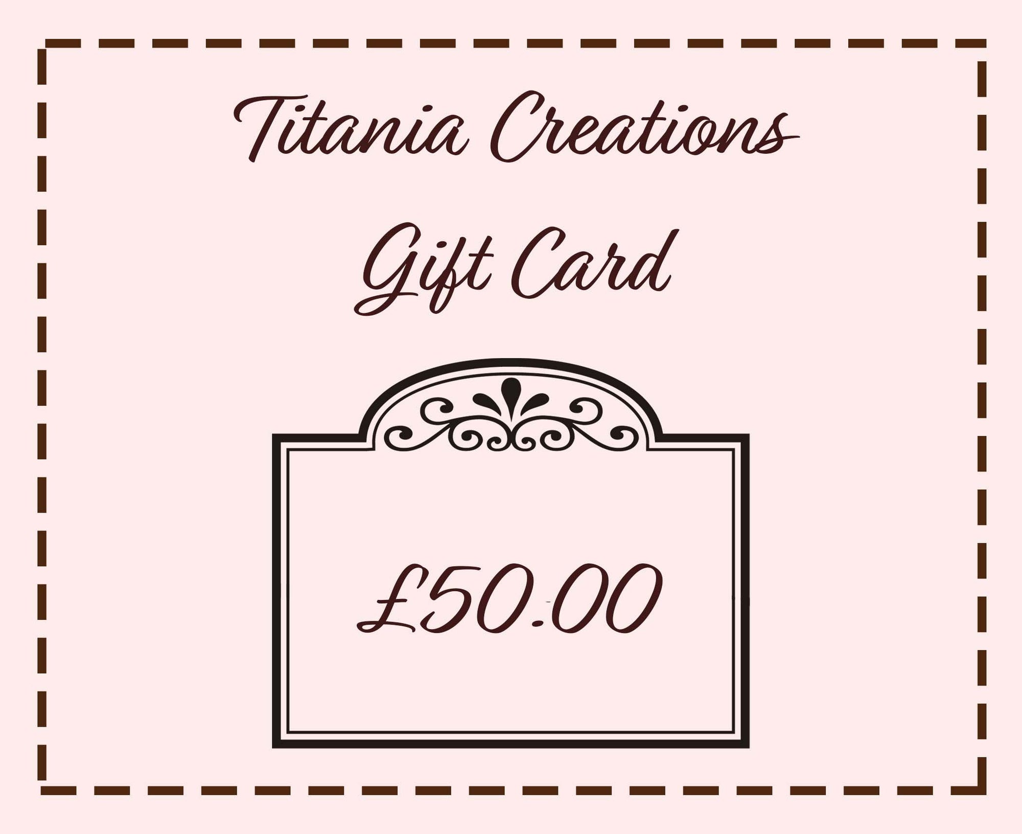 Gift Cards £50.00 Card