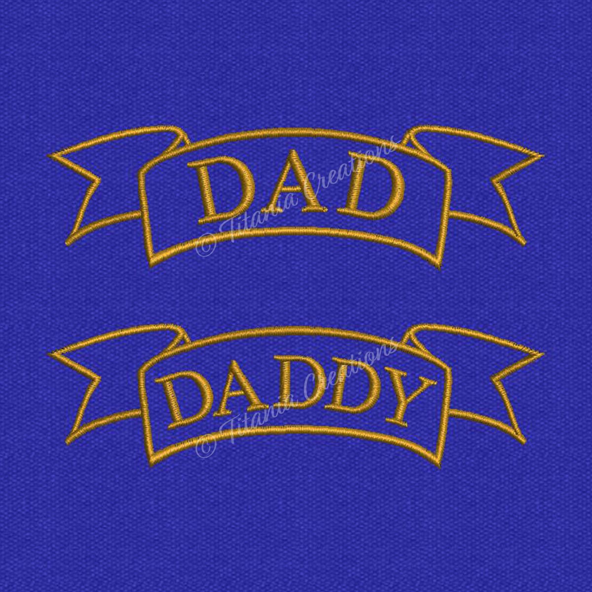 Dad / Daddy Banner 4x4
