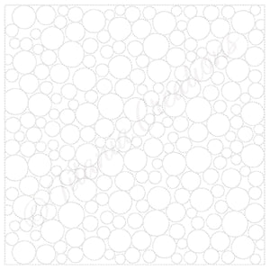 Bubble Quilt Blocks 9 Sizes Included