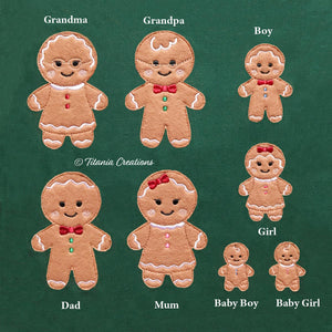 Ginger Family Set - ITH and Applique