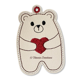 ITH Bear Heart Eyelet 4x4