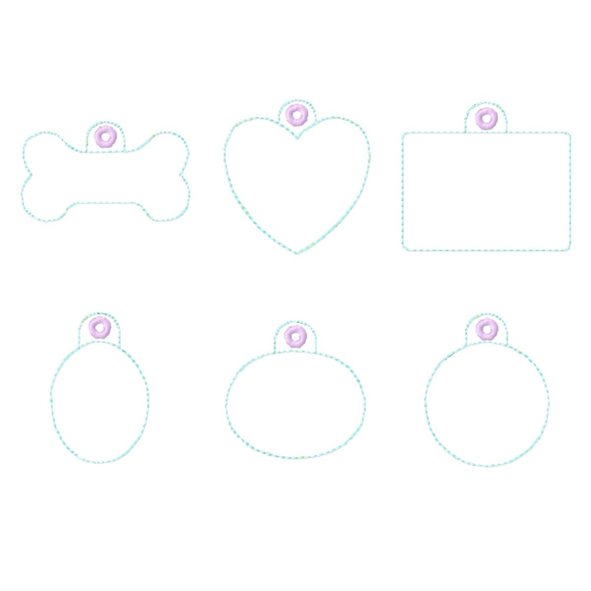 ITH Blank Eyelet Set 4x4