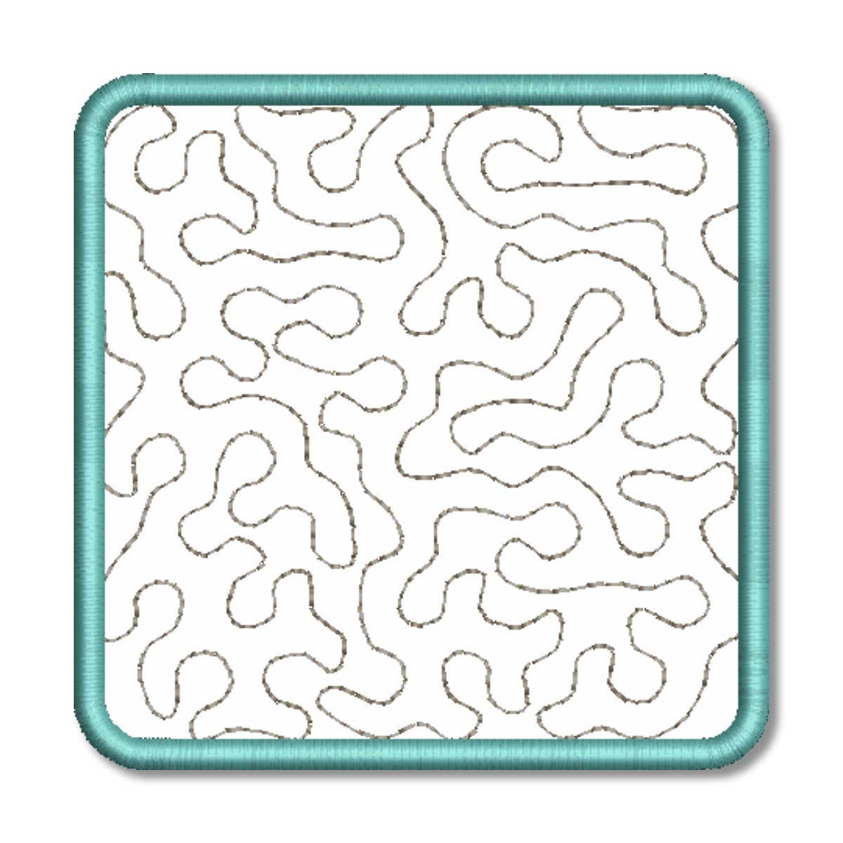 ITH Blank Satin Edge Square Coaster 7 Sizes Included