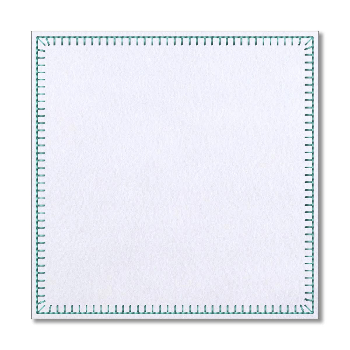ITH Blank Blanket Stitch Square 8 Sizes Included