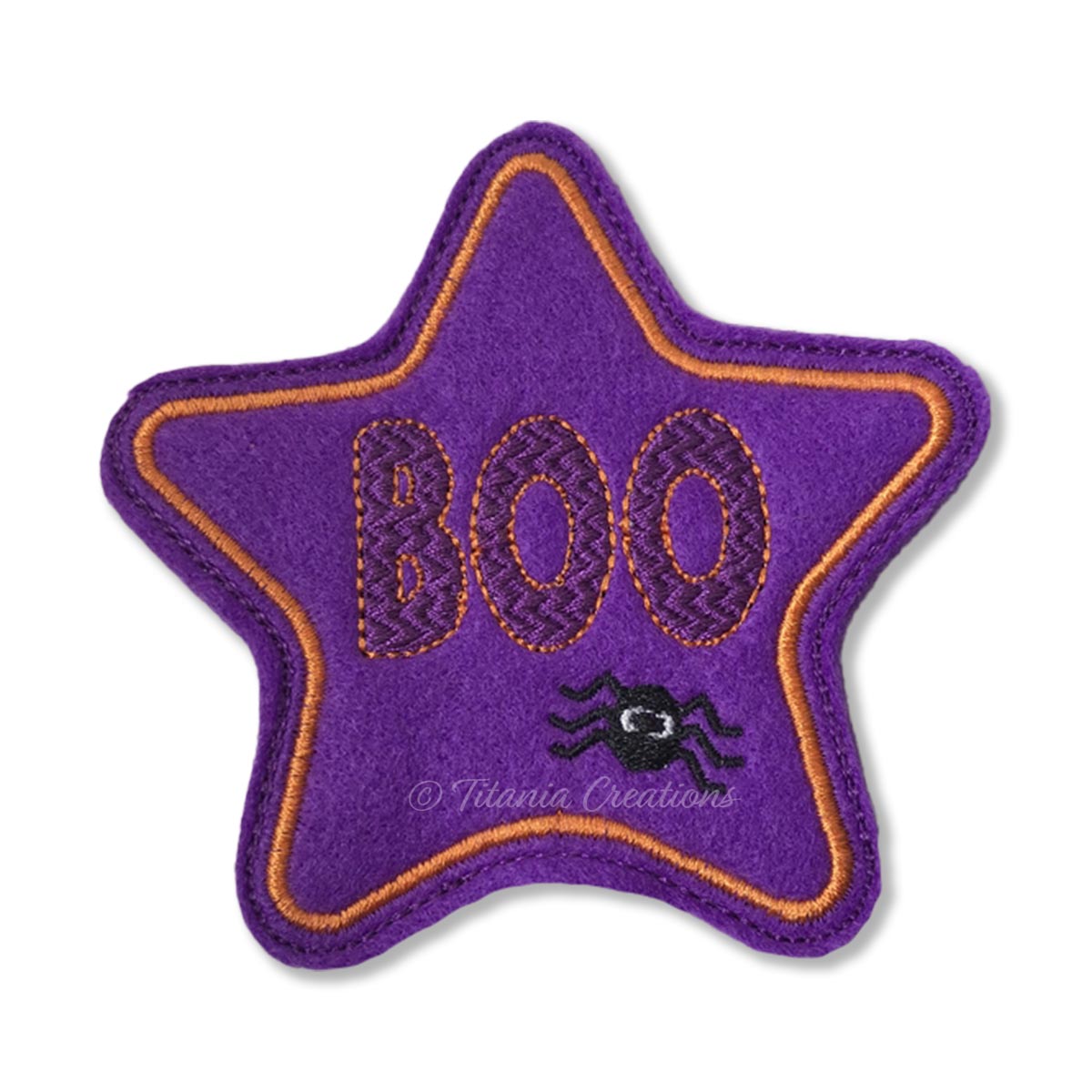 ITH Boo Star Halloween Wand 4x4