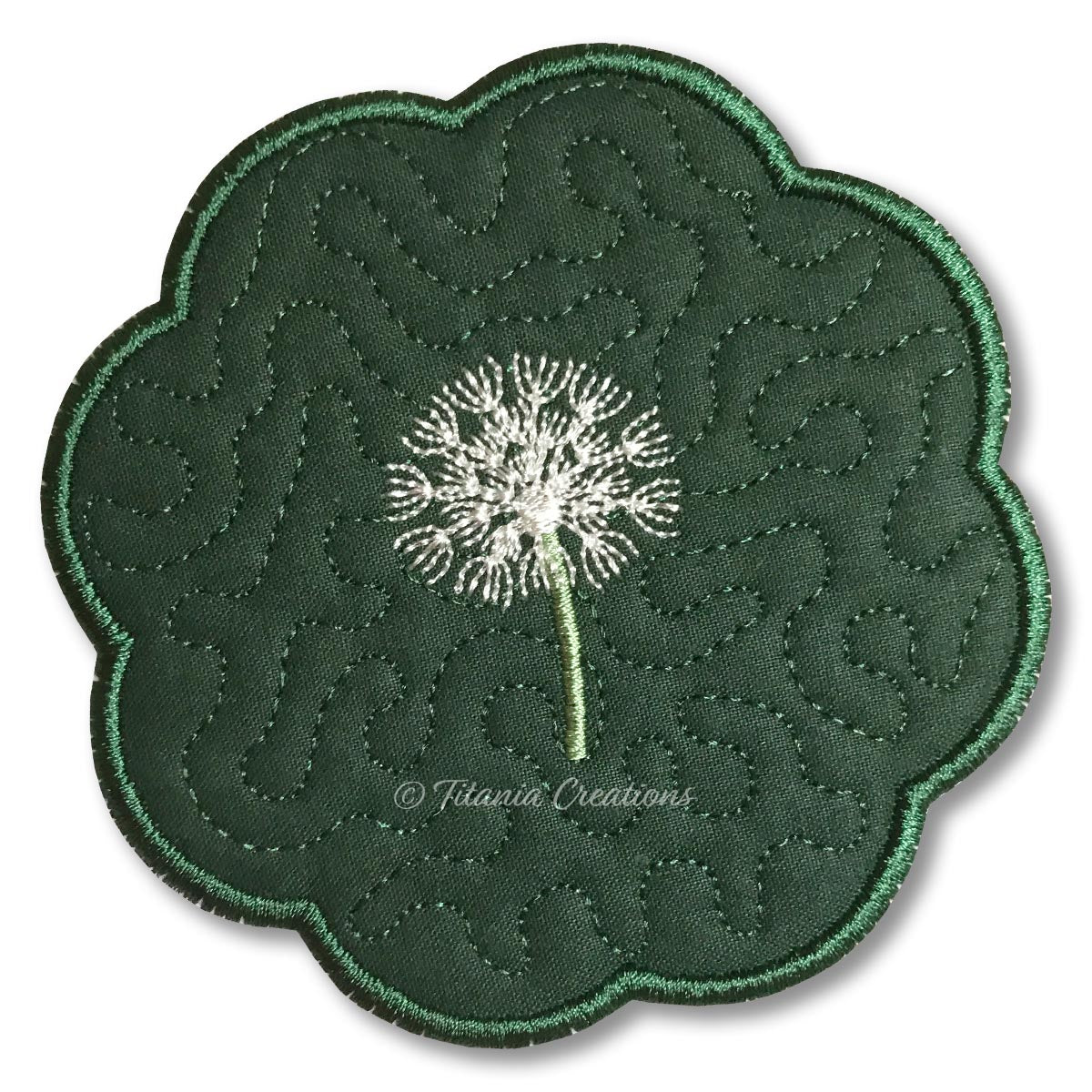 ITH Dandelion Clock Mat 4x4