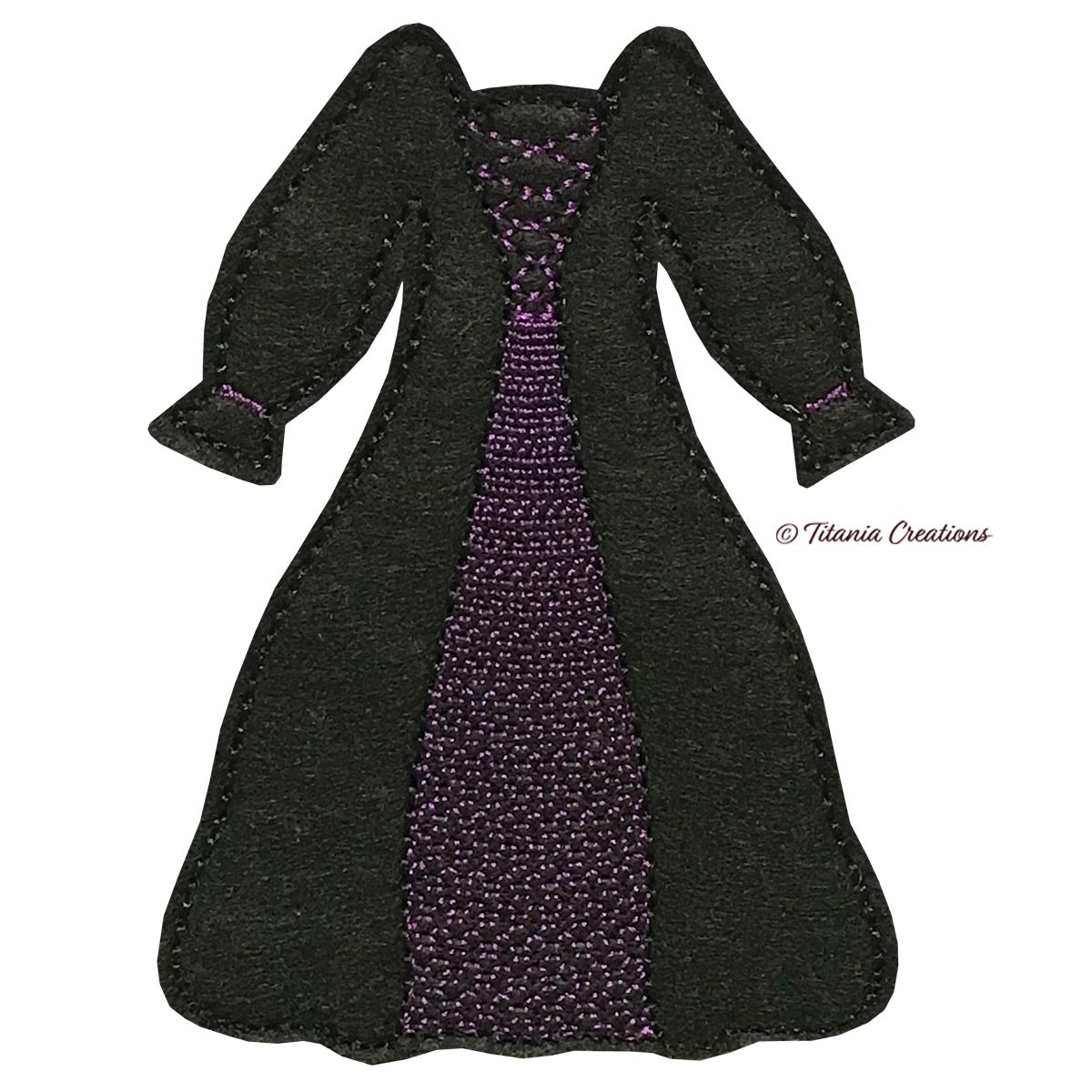 ITH Witch's Clothes Line 4x4