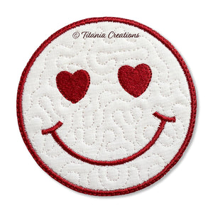 ITH In Love Face Coaster 4x4 5x5
