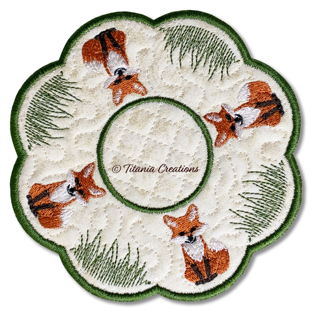 ITH Fox Candle Mat 5x5 6x6 7x7 8x8