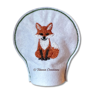 ITH Fox Tea Light Cover 4x4