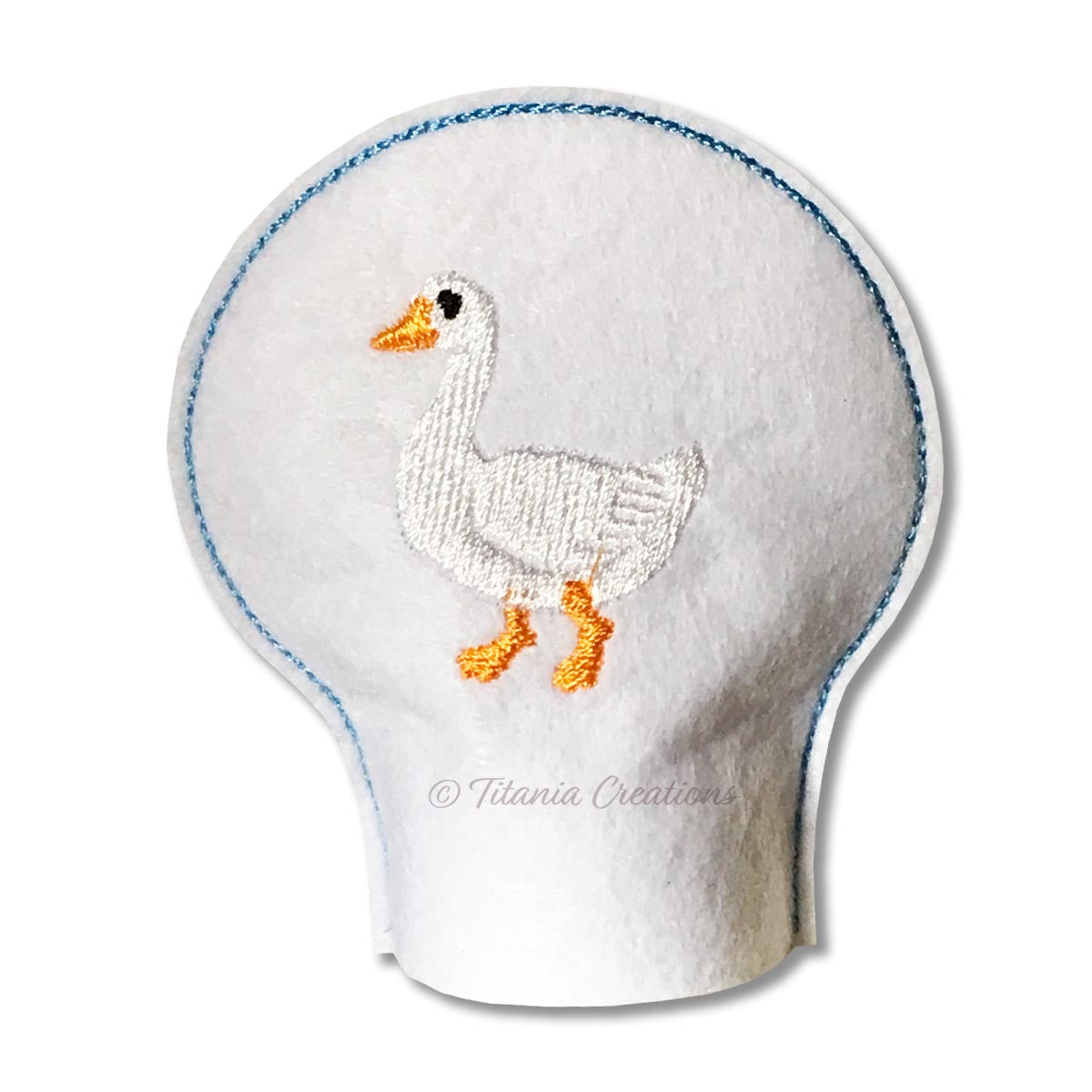 ITH Goose Tea Light Cover 4x4