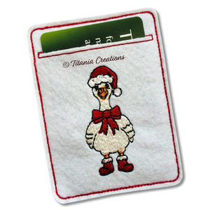 ITH Goose Gift Card Holder 4x4