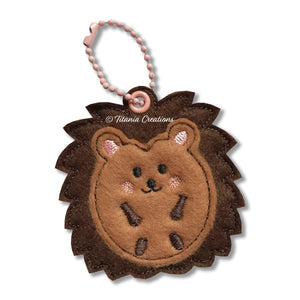 ITH Hedgehog Bag Tag Fob 4x4