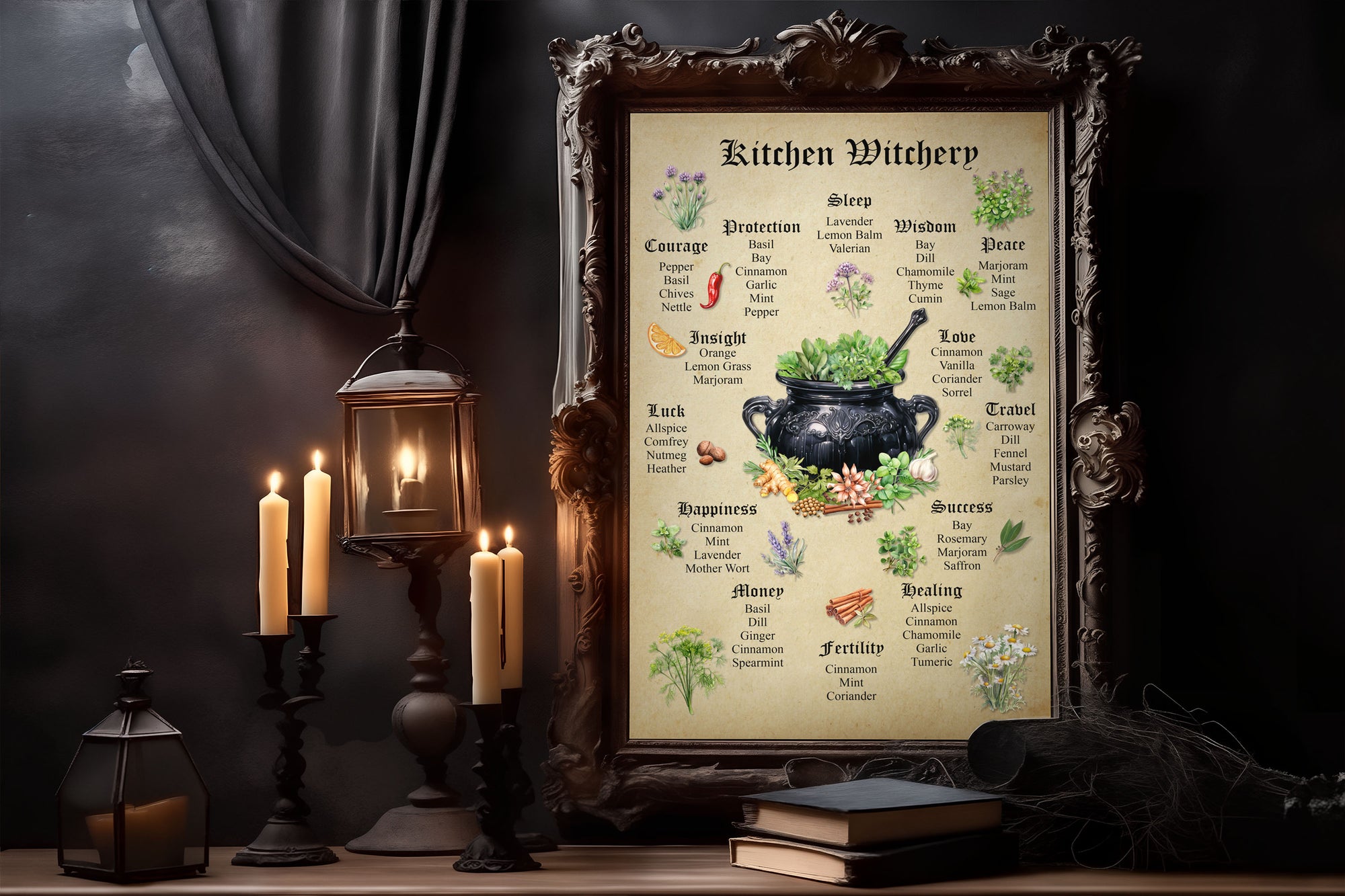 Kitchen Witchery Printable Pages