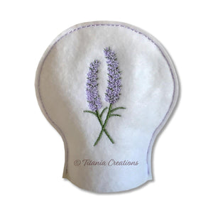 ITH Lavender Tea Light Cover 4x4