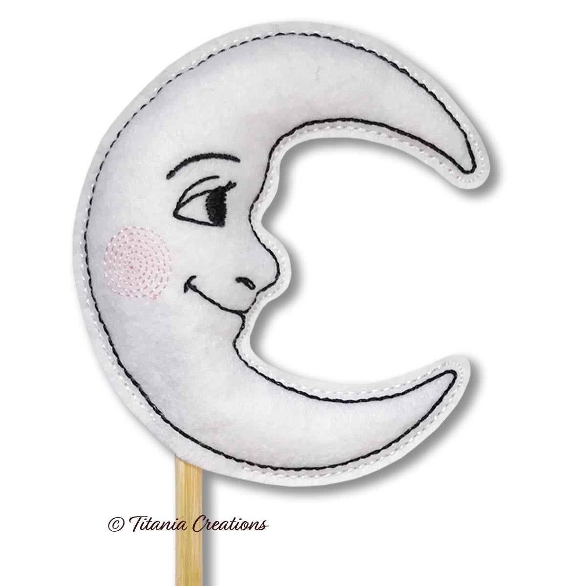 ITH Moon Garden Stake 4x4 5x7