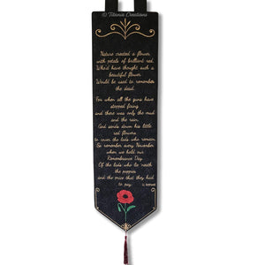 The Poppy Wall Hanging 5x7