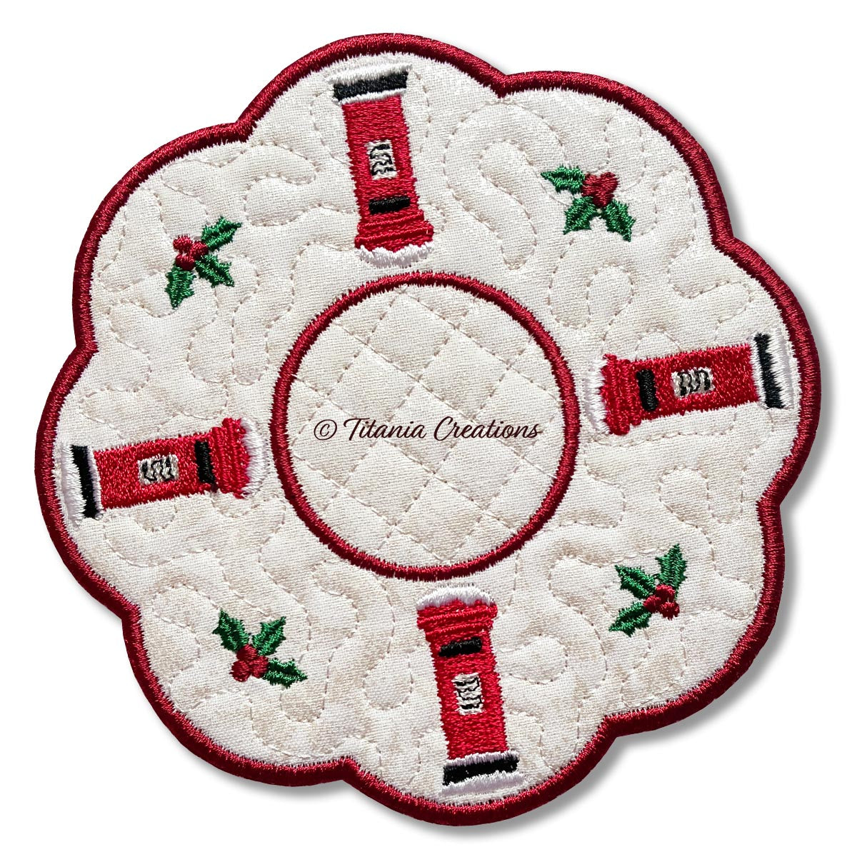 ITH Post Box Candle Mat 5x5 6x6 7x7 8x8
