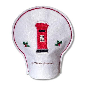 ITH Post Box Tea Light Cover 4x4