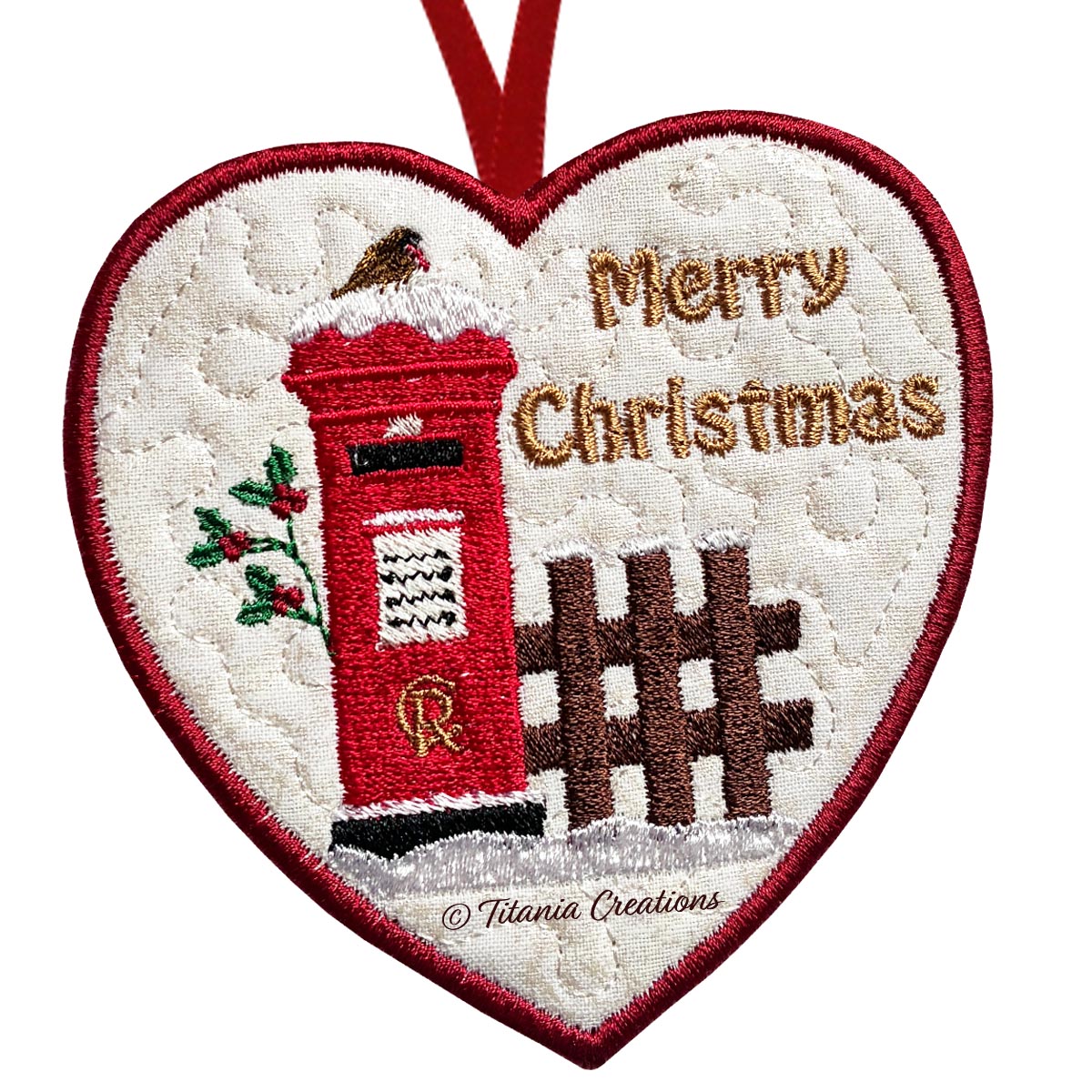 ITH Post Box Heart 5 Sizes