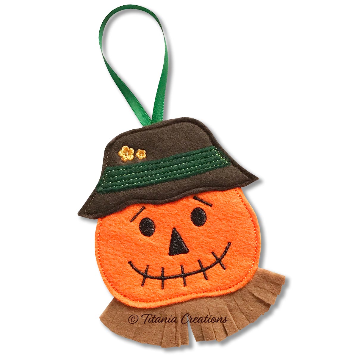ITH Pumpkin Head Hanger 4x4