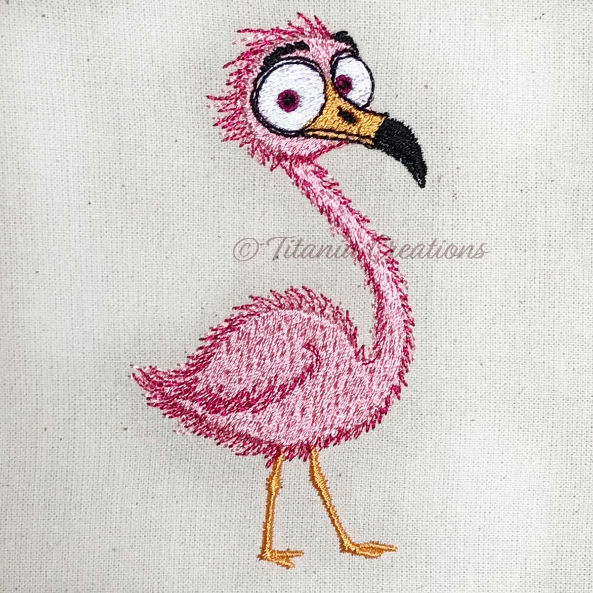 Quirky Bird 02 4x4 5x7