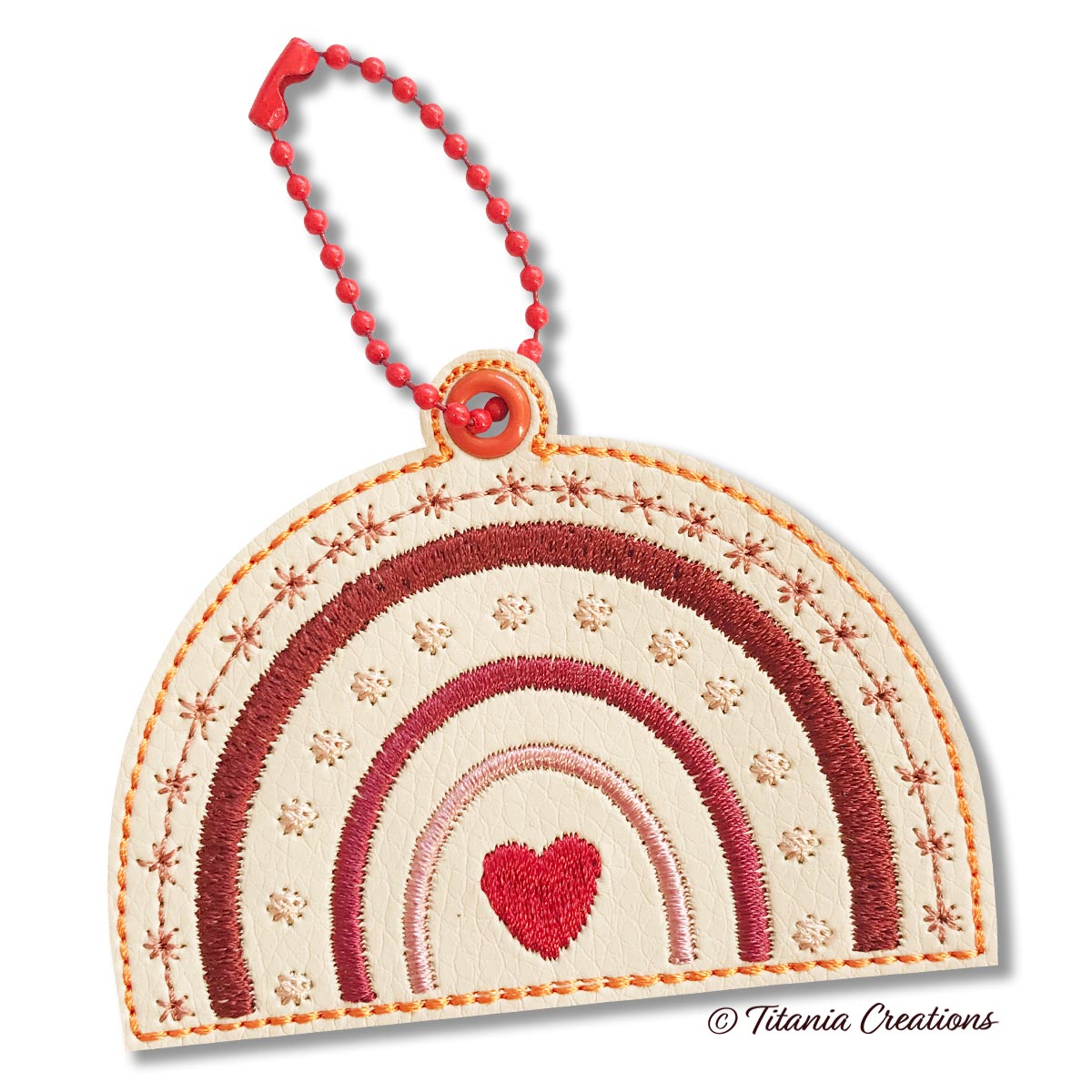 ITH Fall Rainbow Bag Tag 4x4