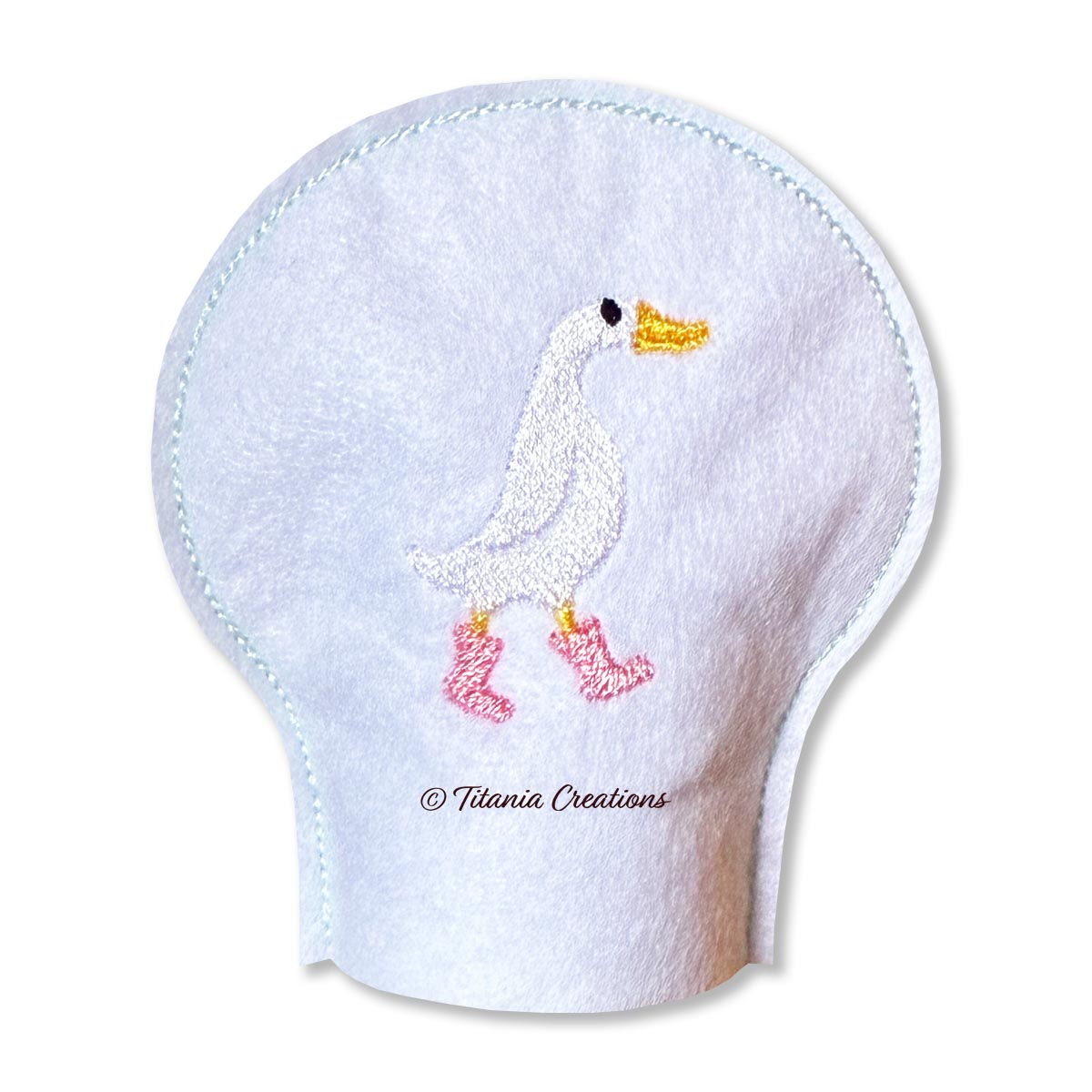 ITH Runner Duck Tea Light Cover 4x4