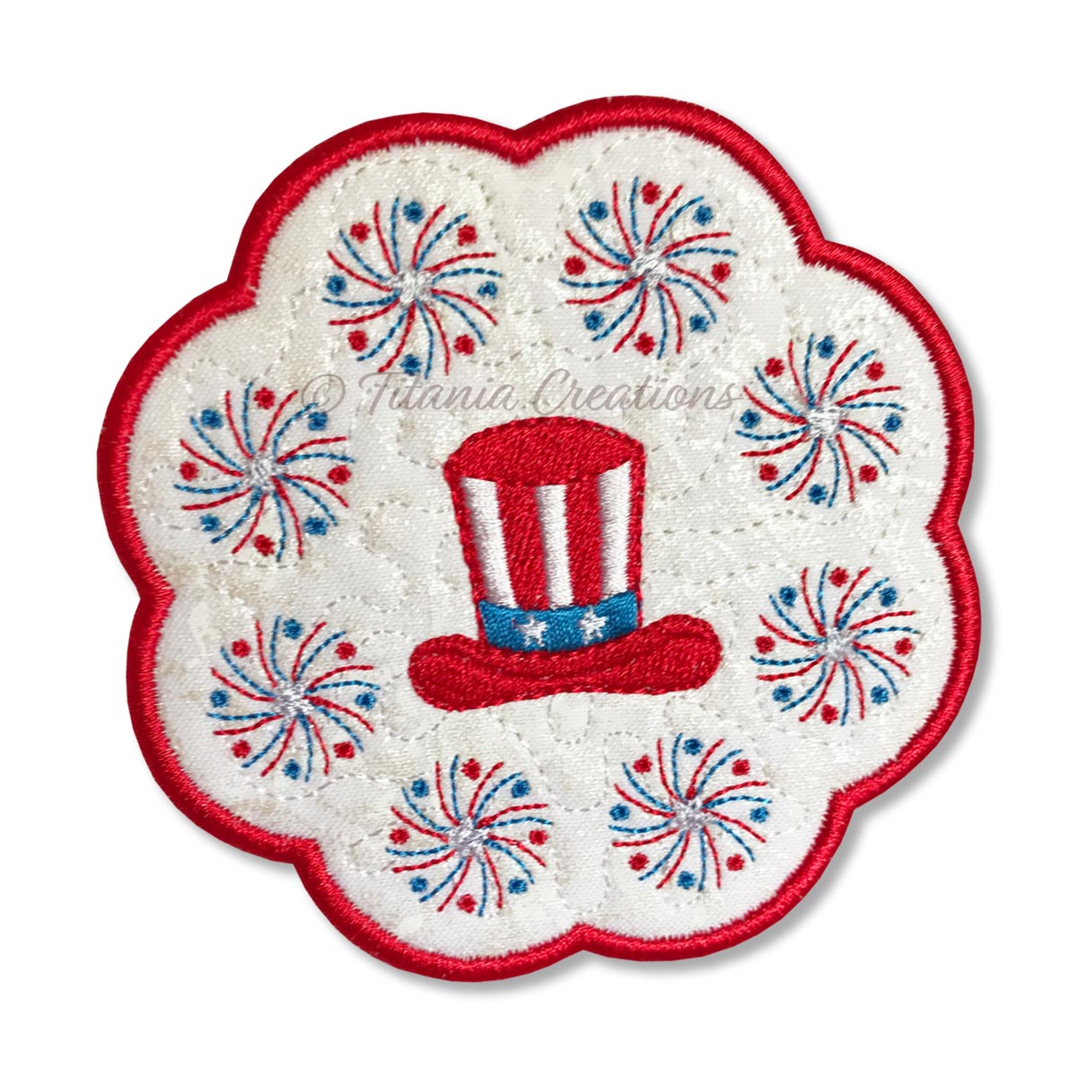 ITH Uncle Sam's Hat Mat 4x4