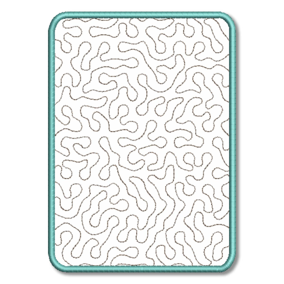 ITH Blank Satin Edge Rectangle Coaster 6 Sizes Included