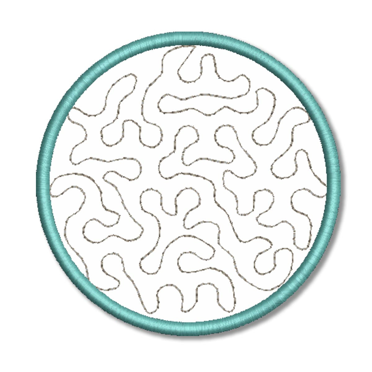 ITH Blank Satin Edge Round Coaster 7 Sizes Included