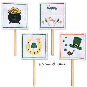 ITH St Patrick's Day Decorations Set of 4