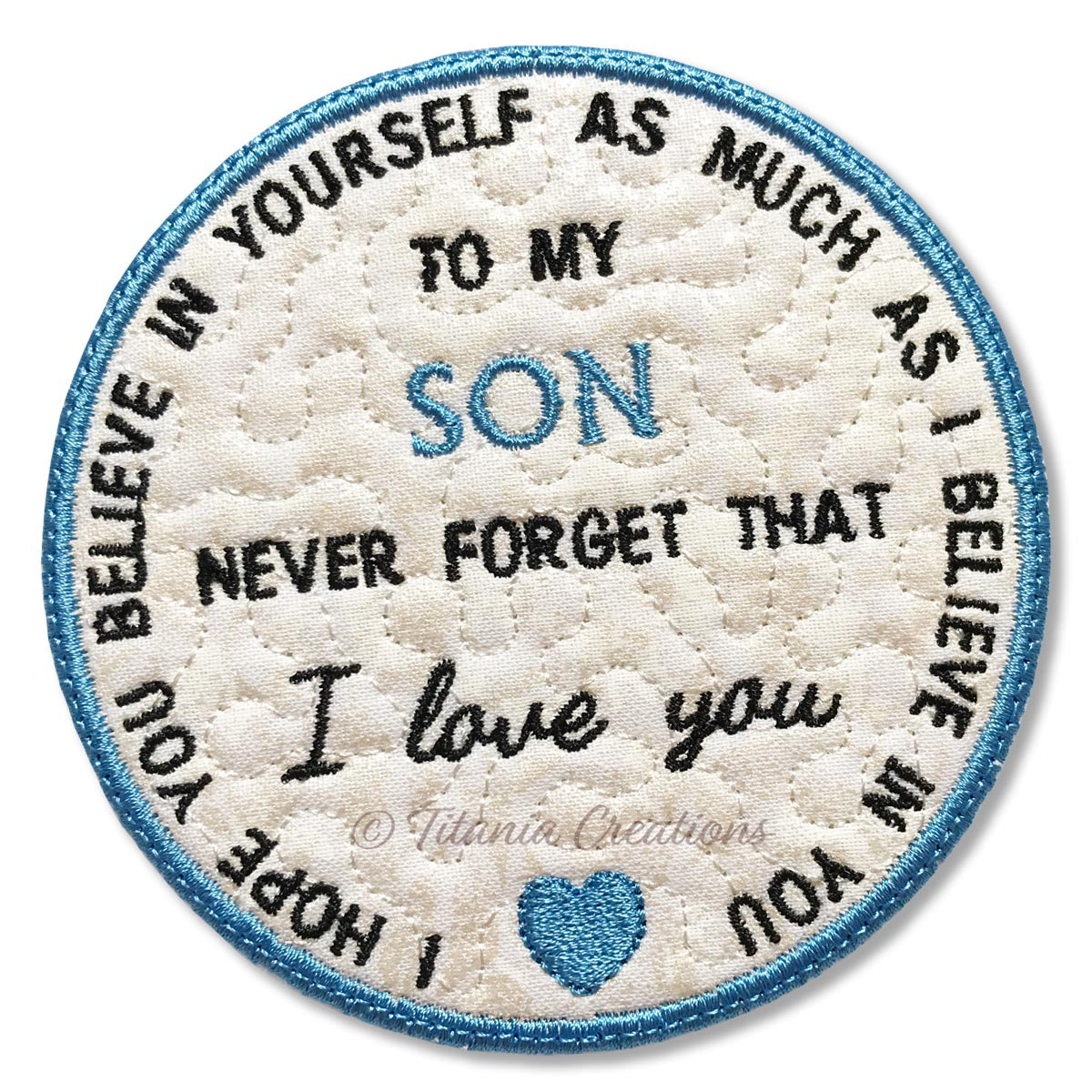 ITH To My Son Coaster 4x4