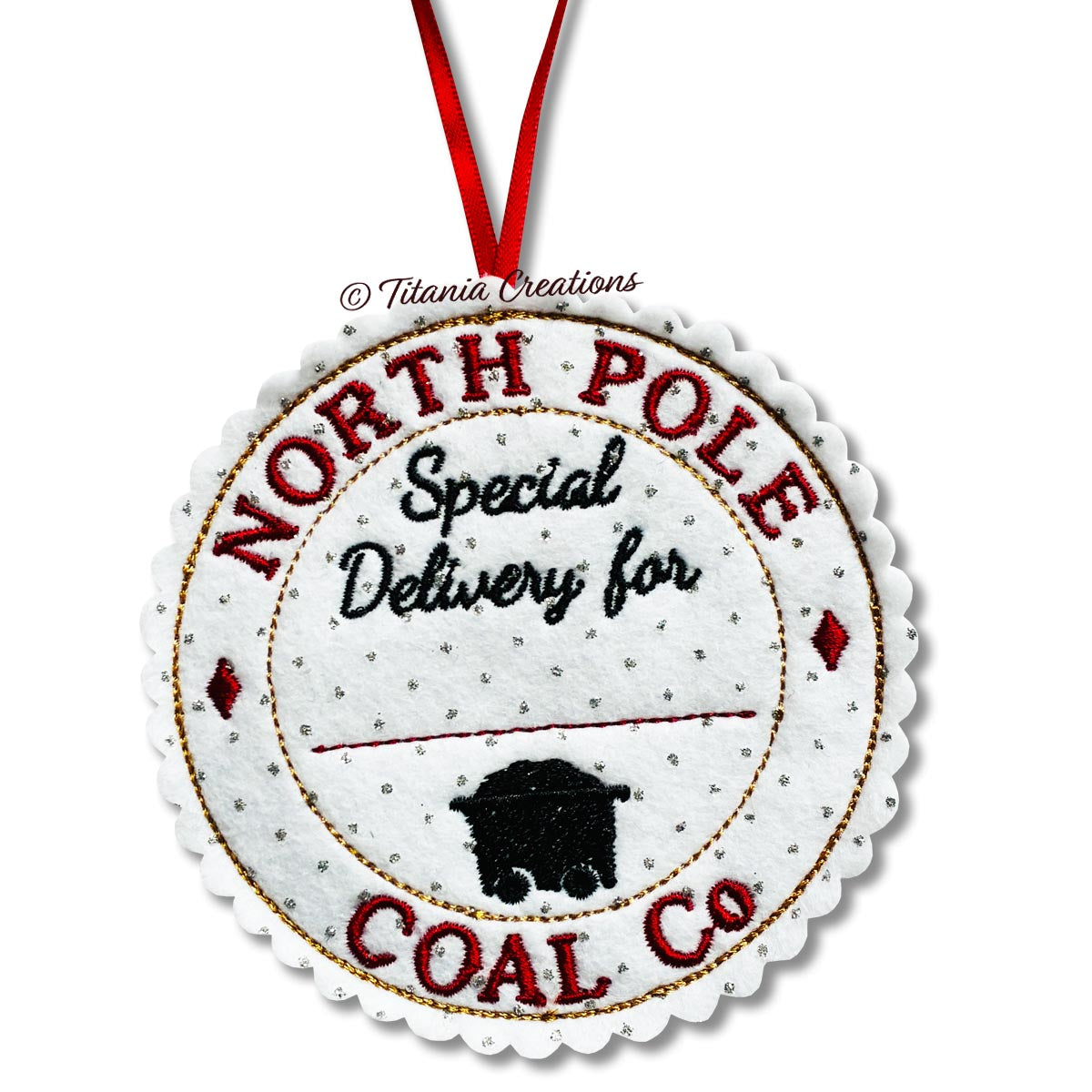 ITH North Pole Coal Co Tag 4x4