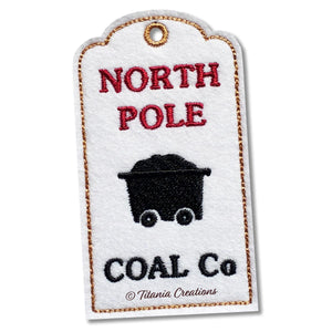 ITH North Pole Coal Tag 4x4