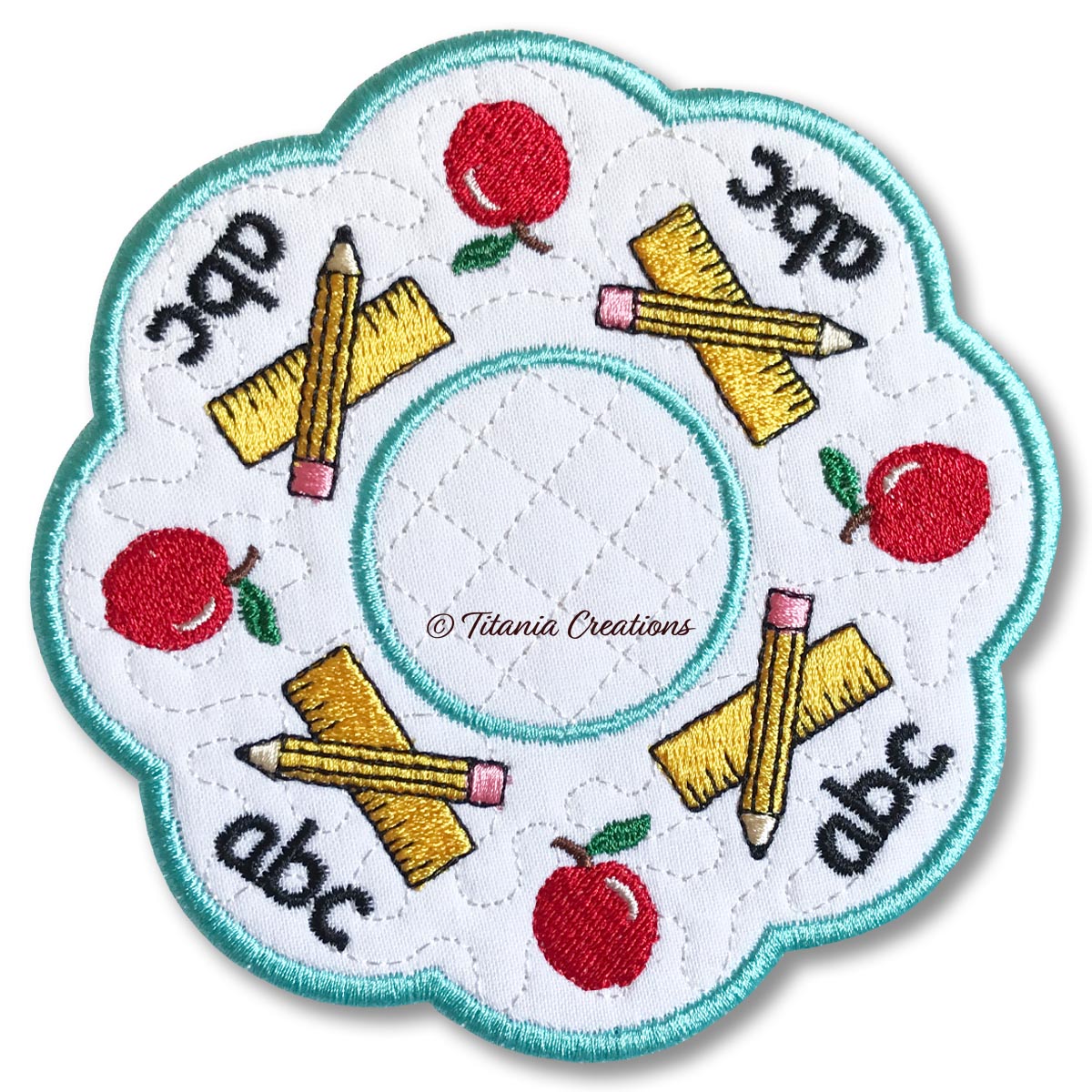 ITH Teacher Candle Mat 5x5 6x6 7x7 8x8