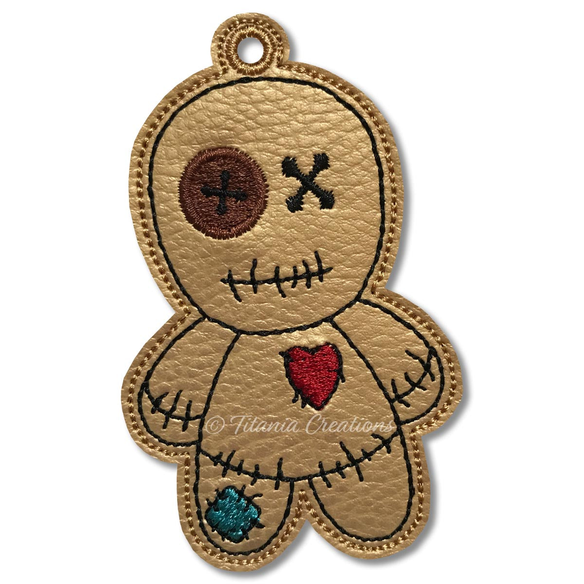 ITH Voodoo Doll Fob 4x4
