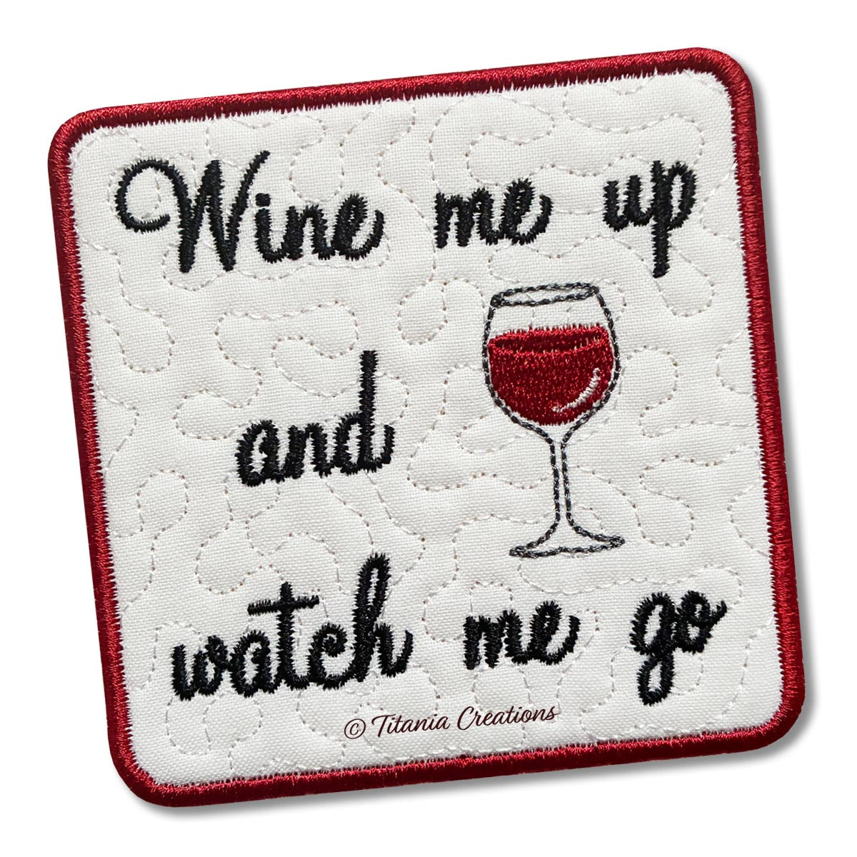 ITH Wine Me Up Coaster 4x4