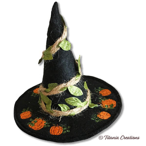 ITH Witch Hat 6 sizes included