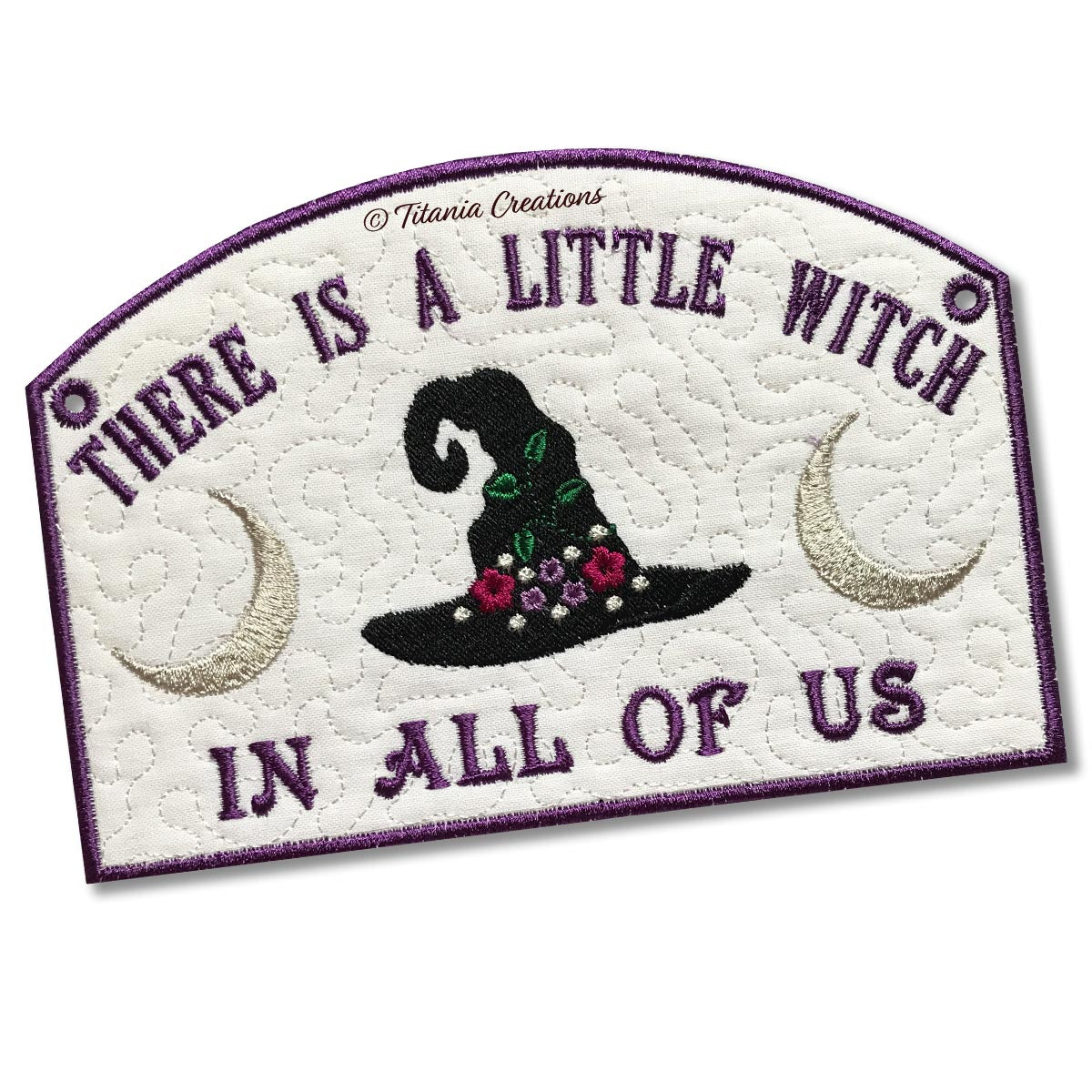 ITH Witch In All Door Sign 5x7
