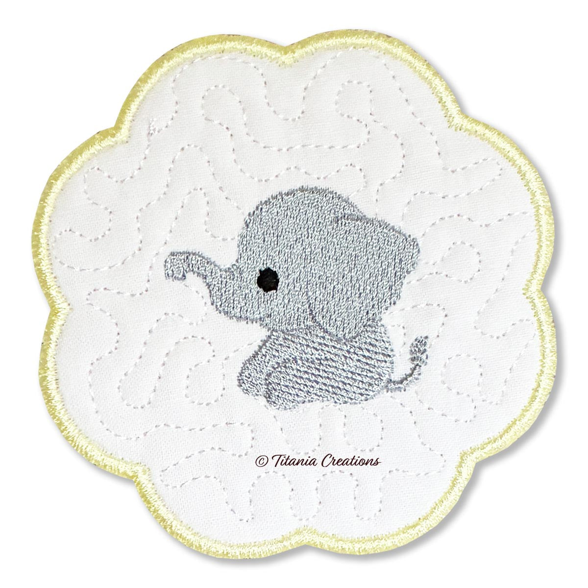 ITH Baby Elephant Mat 4x4