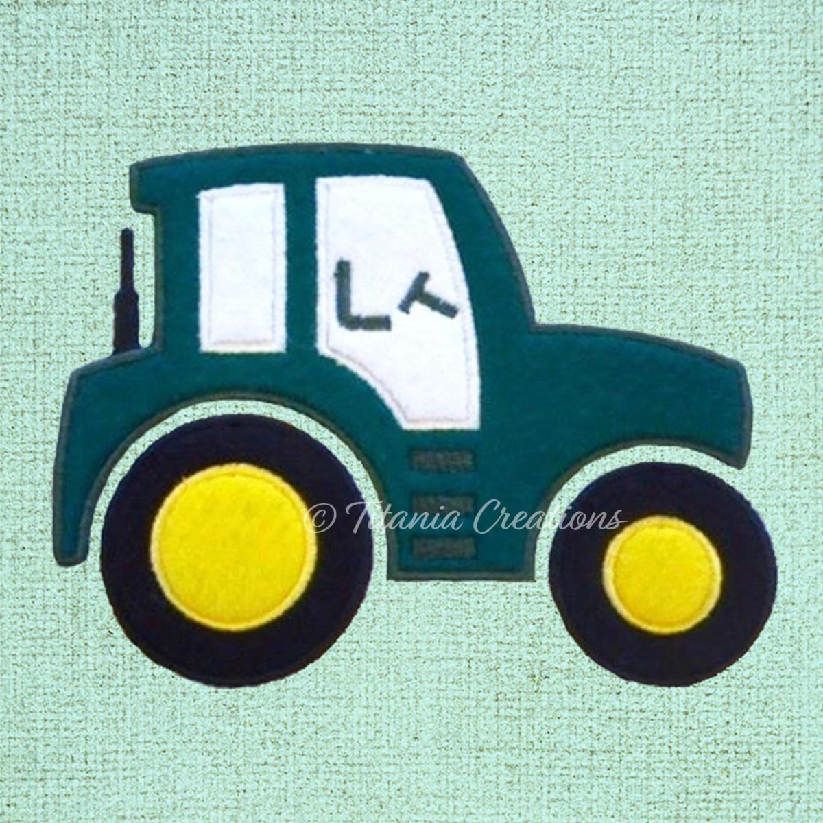 Applique Tractor 5x7 6x10