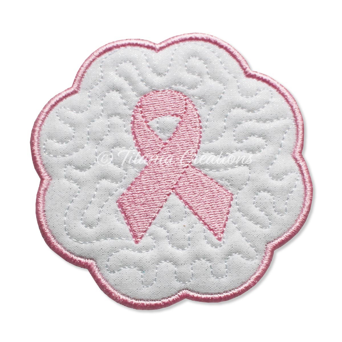 ITH Awareness Ribbon Mat 4x4