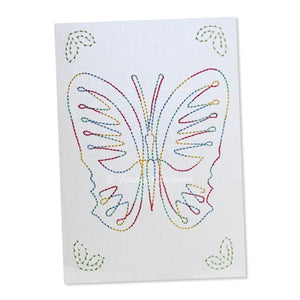 Card Stock Butterfly 02 5x7