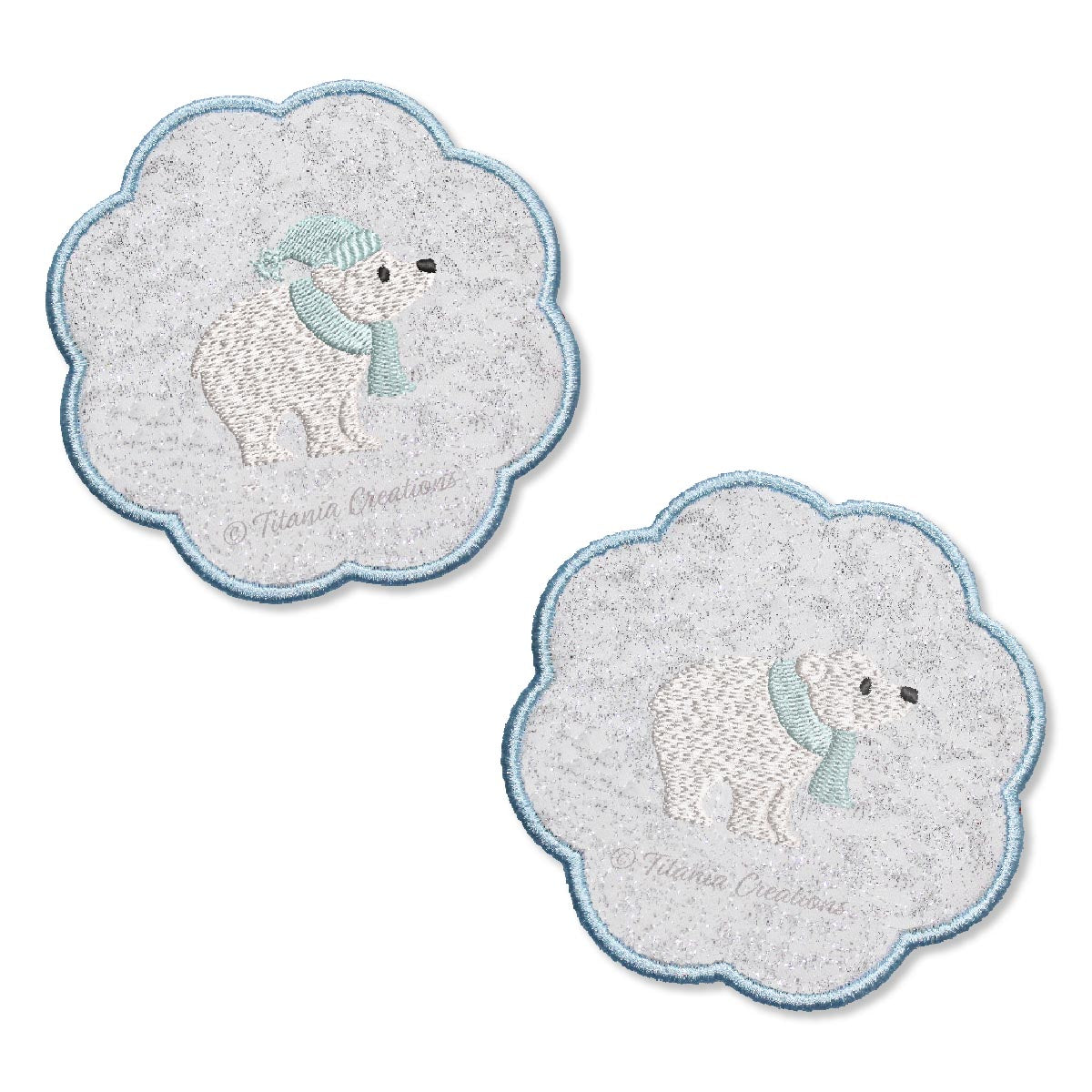 ITH Polar Bear Mat 4x4