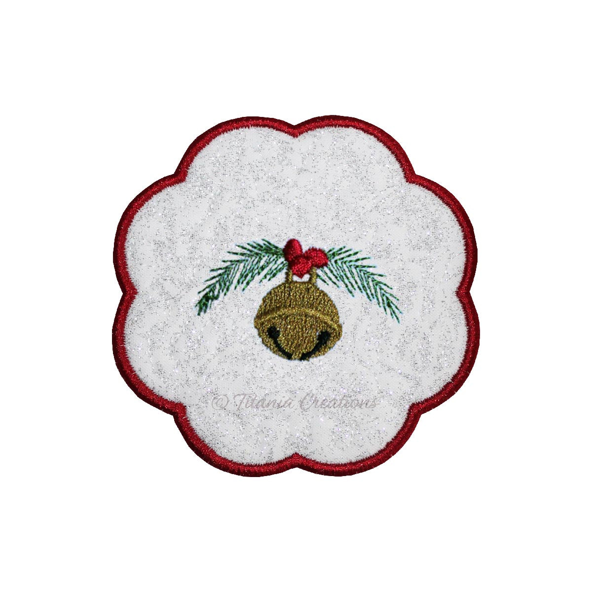 ITH Christmas Bell Mat 4x4