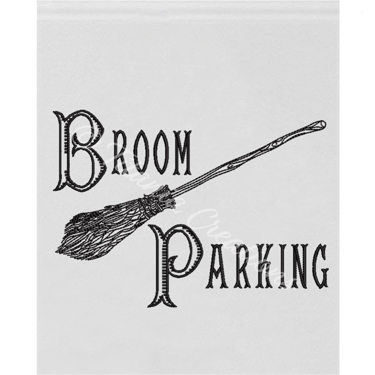 Broom Parking 5x7 6x10 8x12