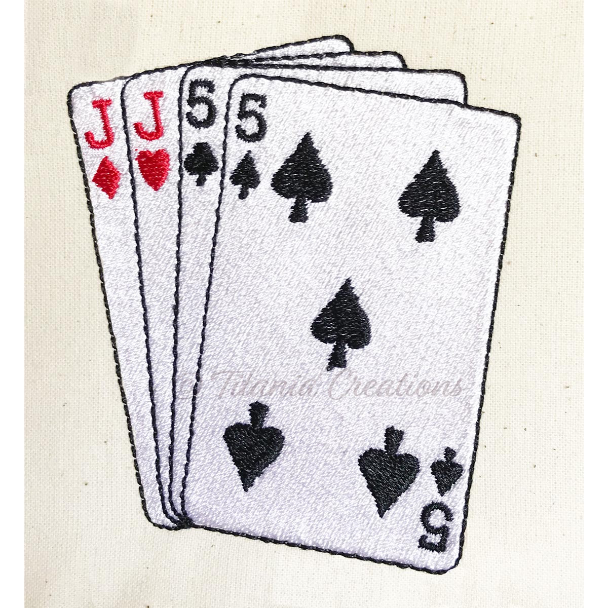 Cribbage Playing Cards 4x4