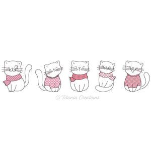 Cute Cats Set 4x4